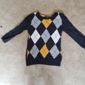 Grey 3/4 sleeve sweater